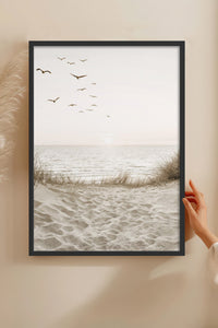 HOMEPACK Ahşap Çerçeveli Tablo Çerçeveli Poster Sanatsal Modern Duvar Dekoru BEK-8179