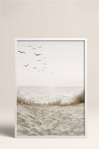 HOMEPACK Ahşap Çerçeveli Tablo Çerçeveli Poster Sanatsal Modern Duvar Dekoru BEK-8179