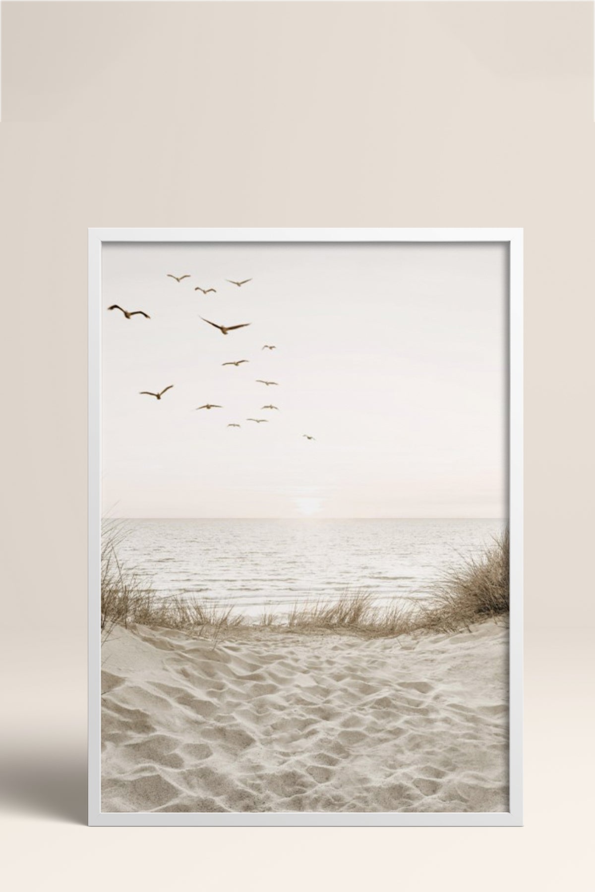 HOMEPACK Ahşap Çerçeveli Tablo Çerçeveli Poster Sanatsal Modern Duvar Dekoru BEK-8179