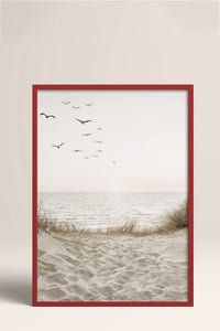 HOMEPACK Ahşap Çerçeveli Tablo Çerçeveli Poster Sanatsal Modern Duvar Dekoru BEK-8179