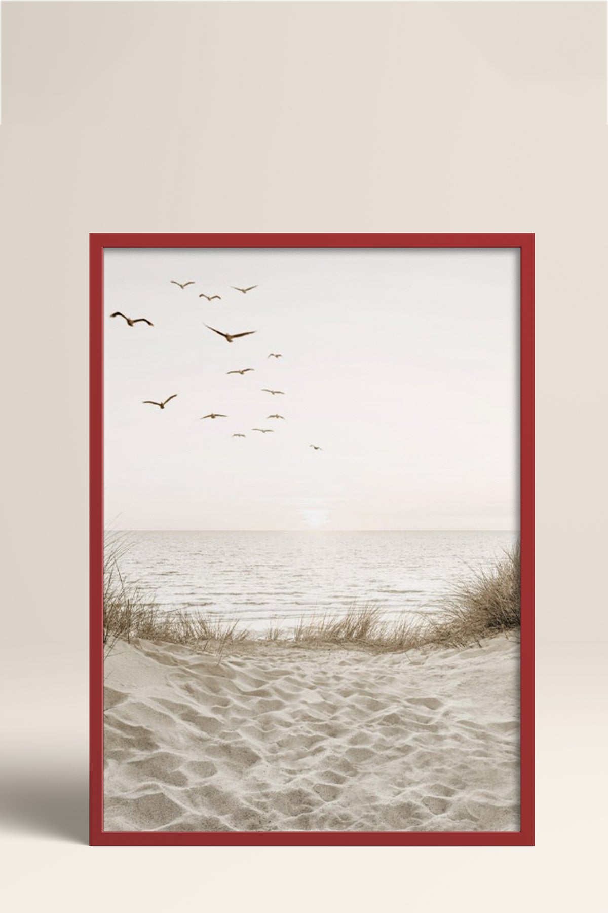 HOMEPACK Ahşap Çerçeveli Tablo Çerçeveli Poster Sanatsal Modern Duvar Dekoru BEK-8179