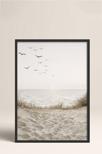 HOMEPACK Ahşap Çerçeveli Tablo Çerçeveli Poster Sanatsal Modern Duvar Dekoru BEK-8179