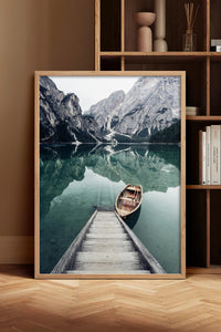 HOMEPACK Ahşap Çerçeveli Tablo Çerçeveli Poster Sanatsal Modern Duvar Dekoru BEK-8181