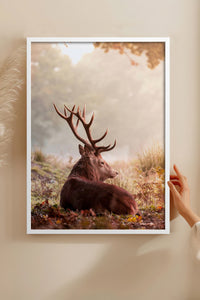 HOMEPACK Ahşap Çerçeveli Tablo Çerçeveli Poster Sanatsal Modern Duvar Dekoru BEK-8182