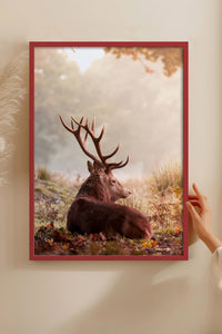 HOMEPACK Ahşap Çerçeveli Tablo Çerçeveli Poster Sanatsal Modern Duvar Dekoru BEK-8182