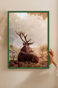 HOMEPACK Ahşap Çerçeveli Tablo Çerçeveli Poster Sanatsal Modern Duvar Dekoru BEK-8182