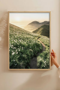 HOMEPACK Ahşap Çerçeveli Tablo Çerçeveli Poster Sanatsal Modern Duvar Dekoru BEK-8183