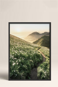 HOMEPACK Ahşap Çerçeveli Tablo Çerçeveli Poster Sanatsal Modern Duvar Dekoru BEK-8183