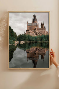 HOMEPACK Ahşap Çerçeveli Tablo Çerçeveli Poster Sanatsal Modern Duvar Dekoru BEK-8184