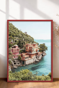 HOMEPACK Ahşap Çerçeveli Tablo Çerçeveli Poster Sanatsal Modern Duvar Dekoru BEK-8185