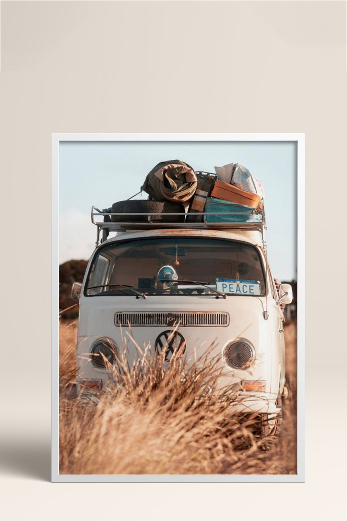 HOMEPACK Ahşap Çerçeveli Tablo Çerçeveli Poster Sanatsal Modern Duvar Dekoru BEK-8186