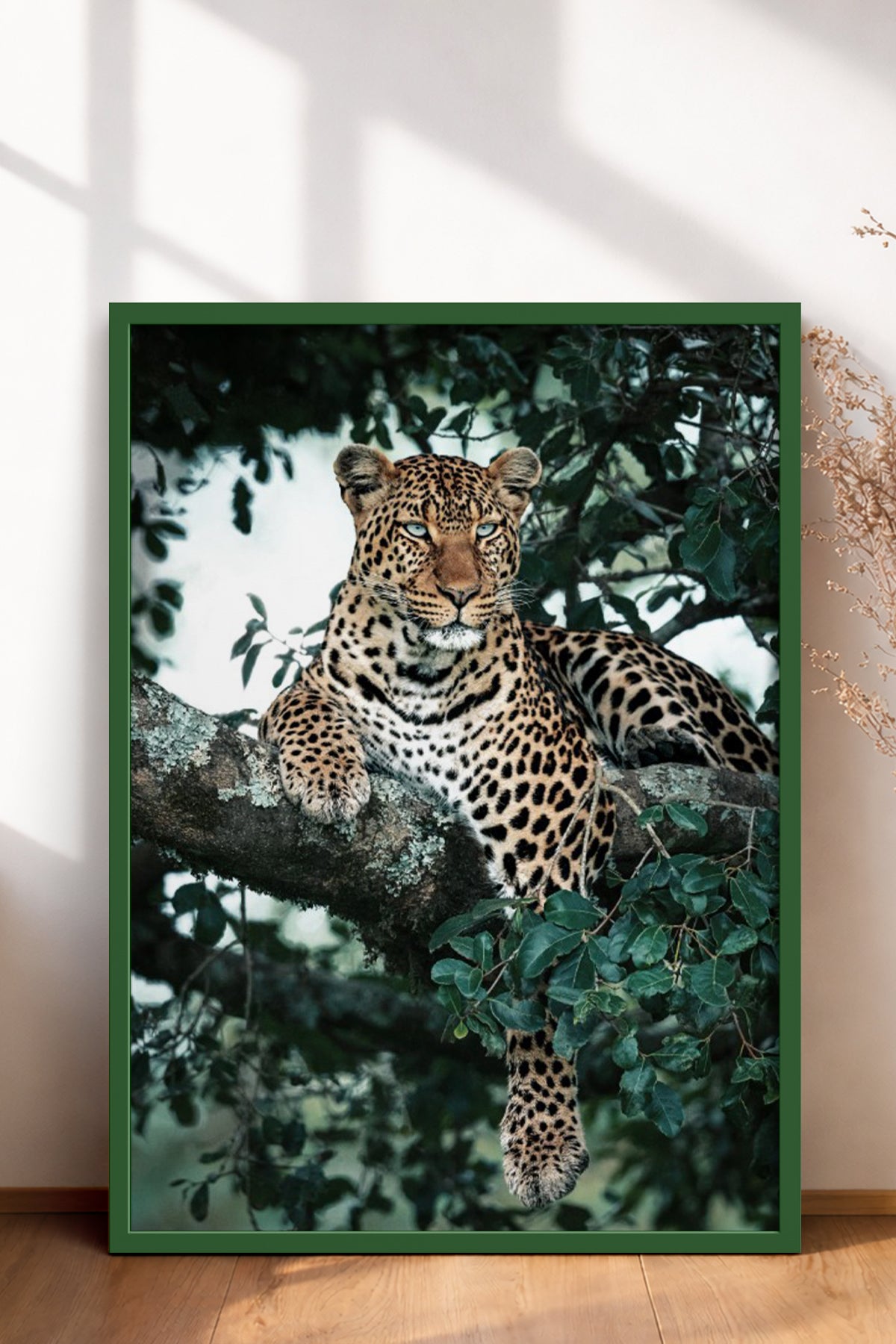 HOMEPACK Ahşap Çerçeveli Tablo Çerçeveli Poster Sanatsal Modern Duvar Dekoru BEK-8187