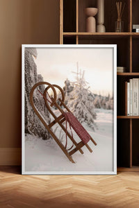 HOMEPACK Ahşap Çerçeveli Tablo Çerçeveli Poster Sanatsal Modern Duvar Dekoru BEK-8188