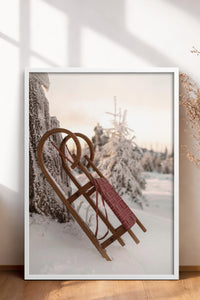 HOMEPACK Ahşap Çerçeveli Tablo Çerçeveli Poster Sanatsal Modern Duvar Dekoru BEK-8188