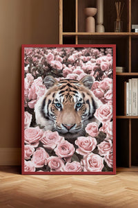 HOMEPACK Ahşap Çerçeveli Tablo Çerçeveli Poster Sanatsal Modern Duvar Dekoru BEK-8190