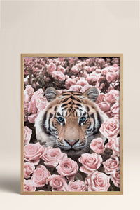 HOMEPACK Ahşap Çerçeveli Tablo Çerçeveli Poster Sanatsal Modern Duvar Dekoru BEK-8190