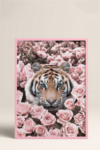 HOMEPACK Ahşap Çerçeveli Tablo Çerçeveli Poster Sanatsal Modern Duvar Dekoru BEK-8190