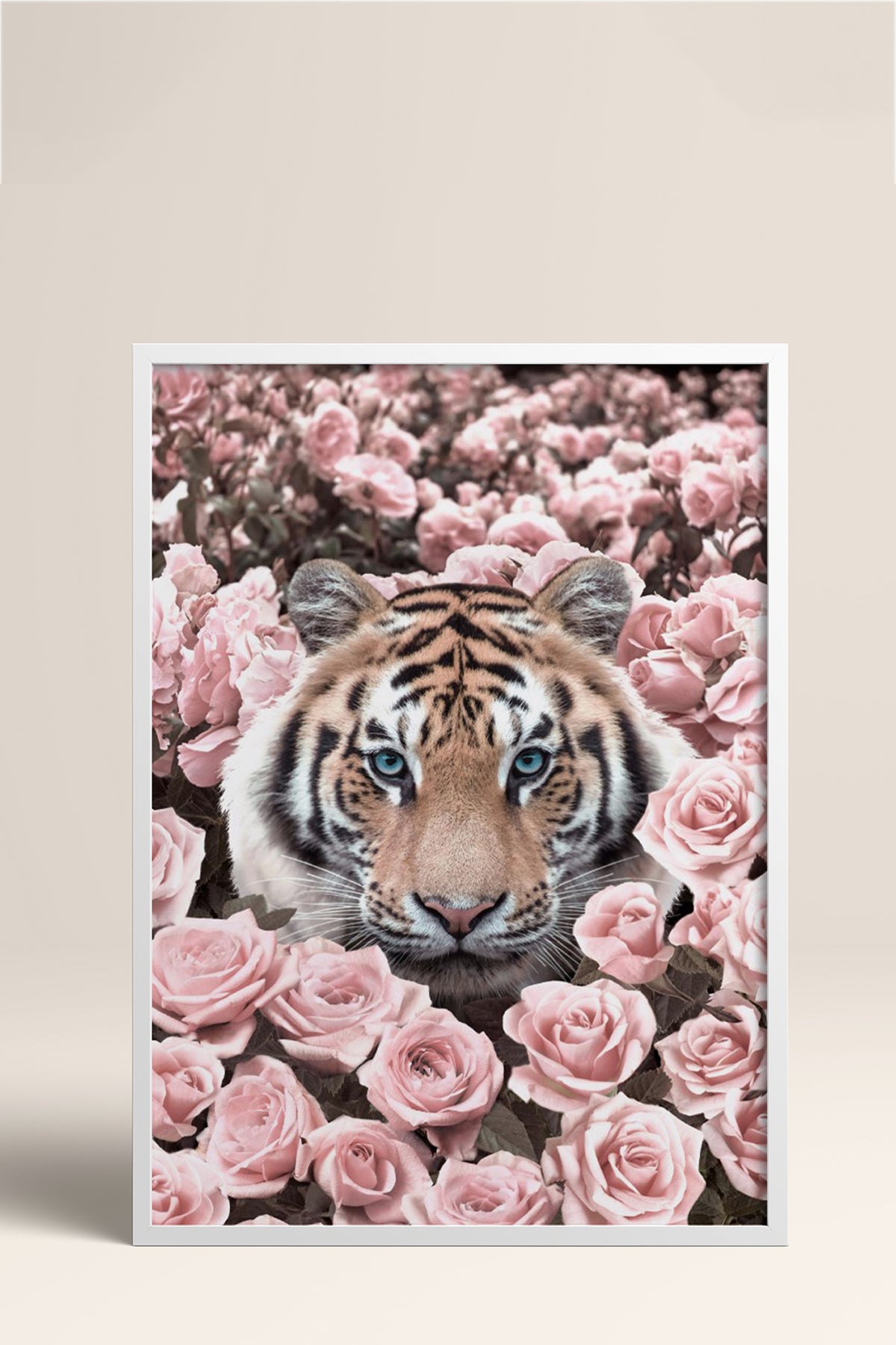 HOMEPACK Ahşap Çerçeveli Tablo Çerçeveli Poster Sanatsal Modern Duvar Dekoru BEK-8190