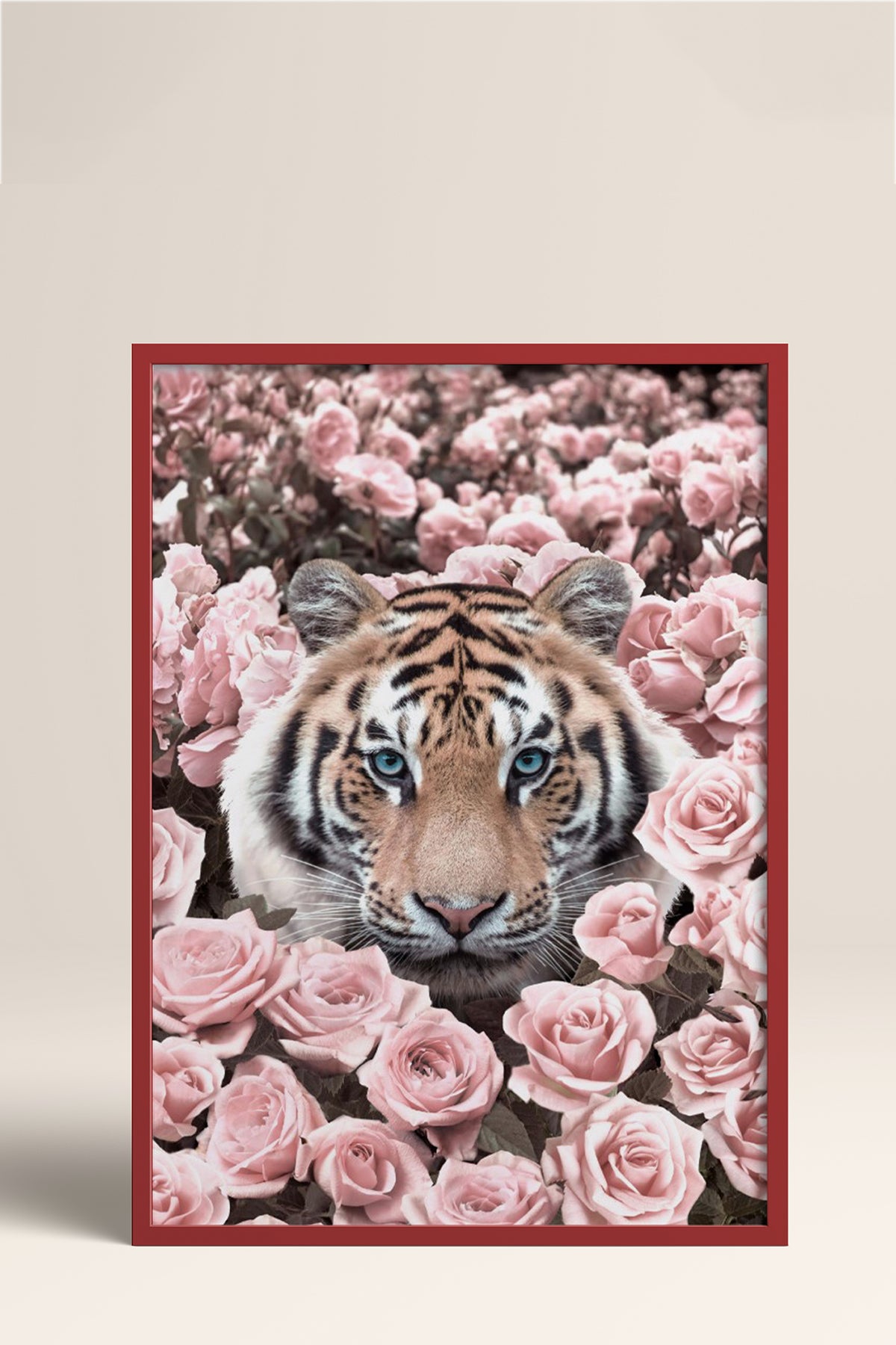 HOMEPACK Ahşap Çerçeveli Tablo Çerçeveli Poster Sanatsal Modern Duvar Dekoru BEK-8190