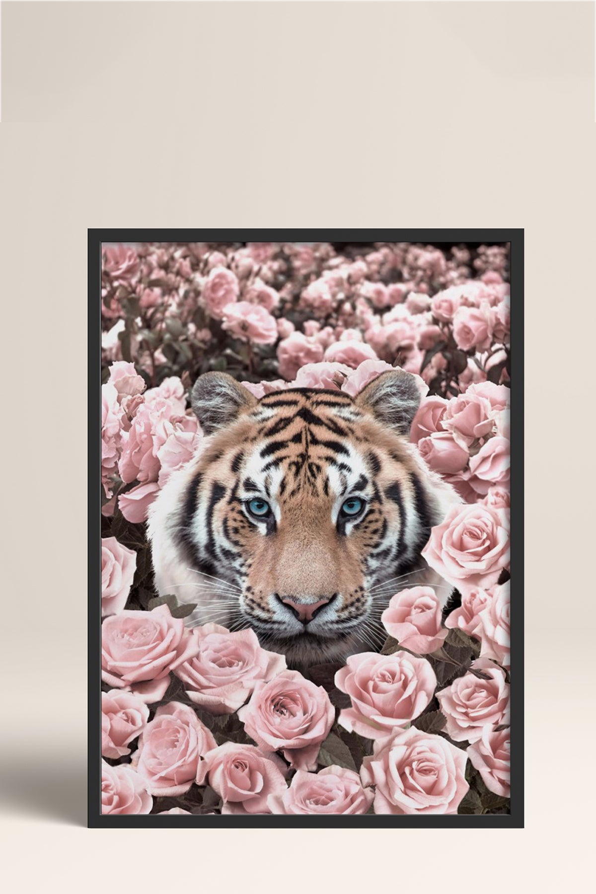 HOMEPACK Ahşap Çerçeveli Tablo Çerçeveli Poster Sanatsal Modern Duvar Dekoru BEK-8190