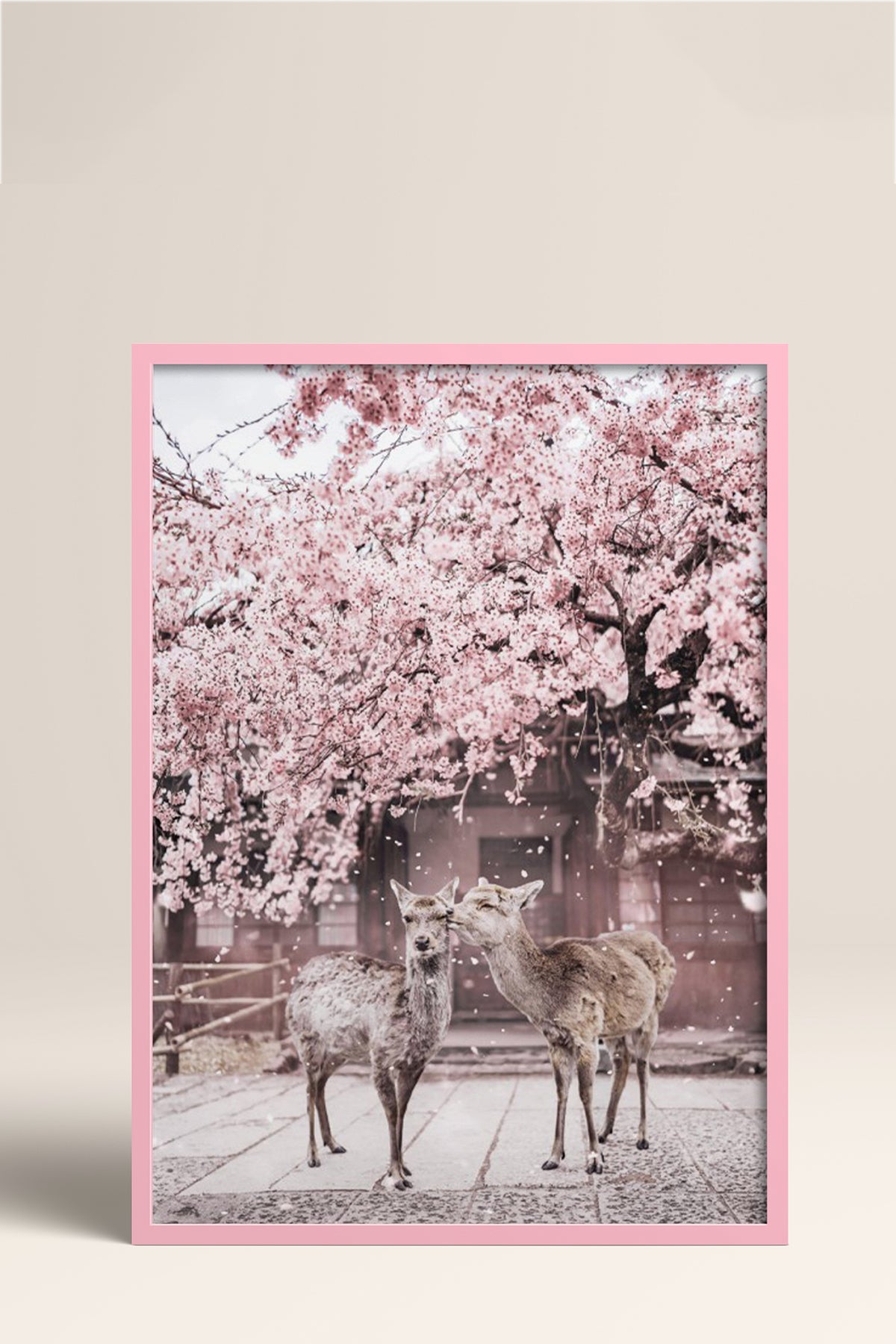 HOMEPACK Ahşap Çerçeveli Tablo Çerçeveli Poster Sanatsal Modern Duvar Dekoru BEK-8191
