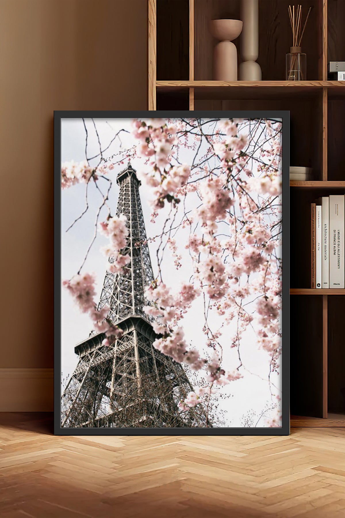 HOMEPACK Ahşap Çerçeveli Tablo Çerçeveli Poster Sanatsal Modern Duvar Dekoru BEK-8193