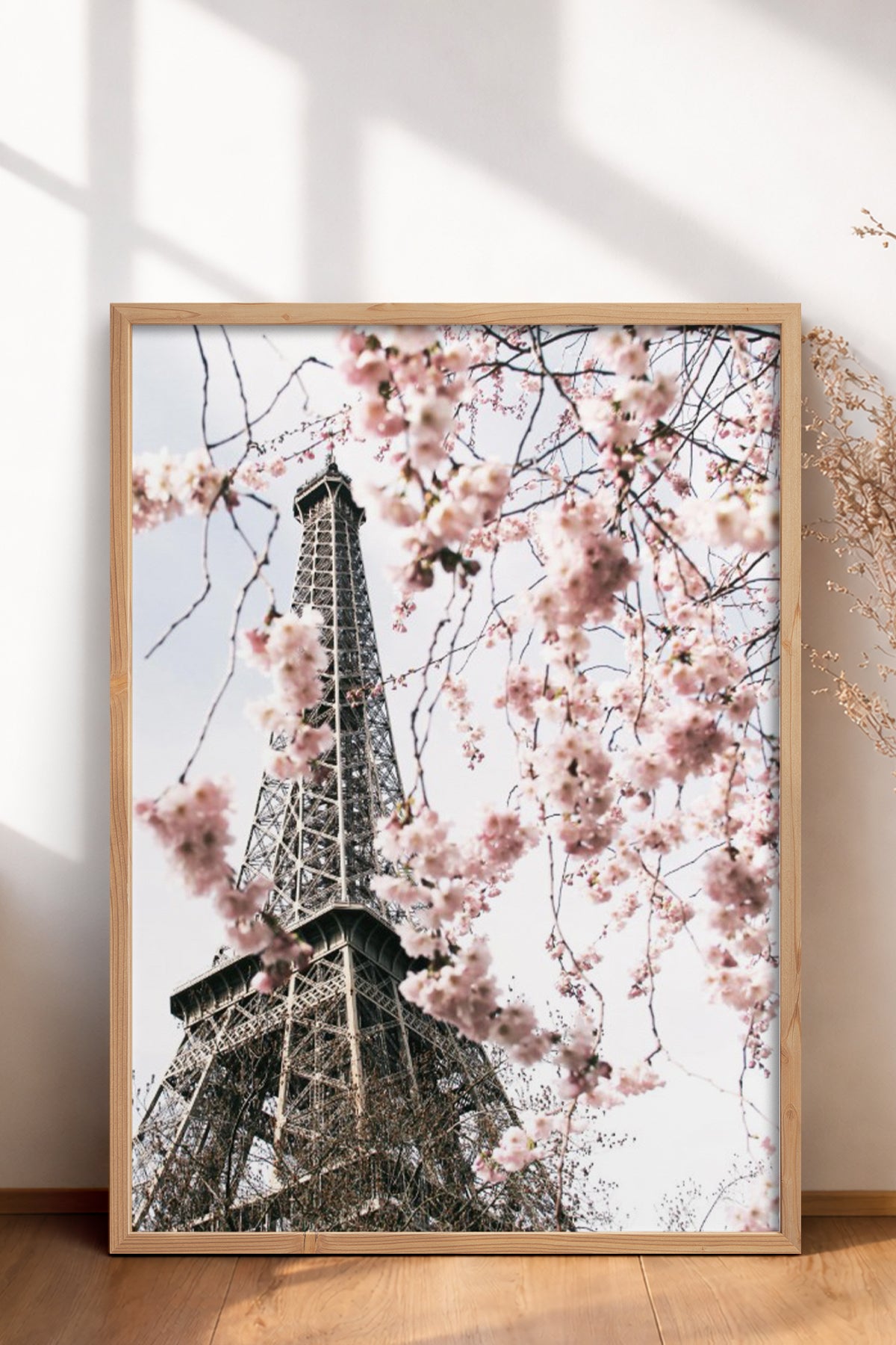 HOMEPACK Ahşap Çerçeveli Tablo Çerçeveli Poster Sanatsal Modern Duvar Dekoru BEK-8193