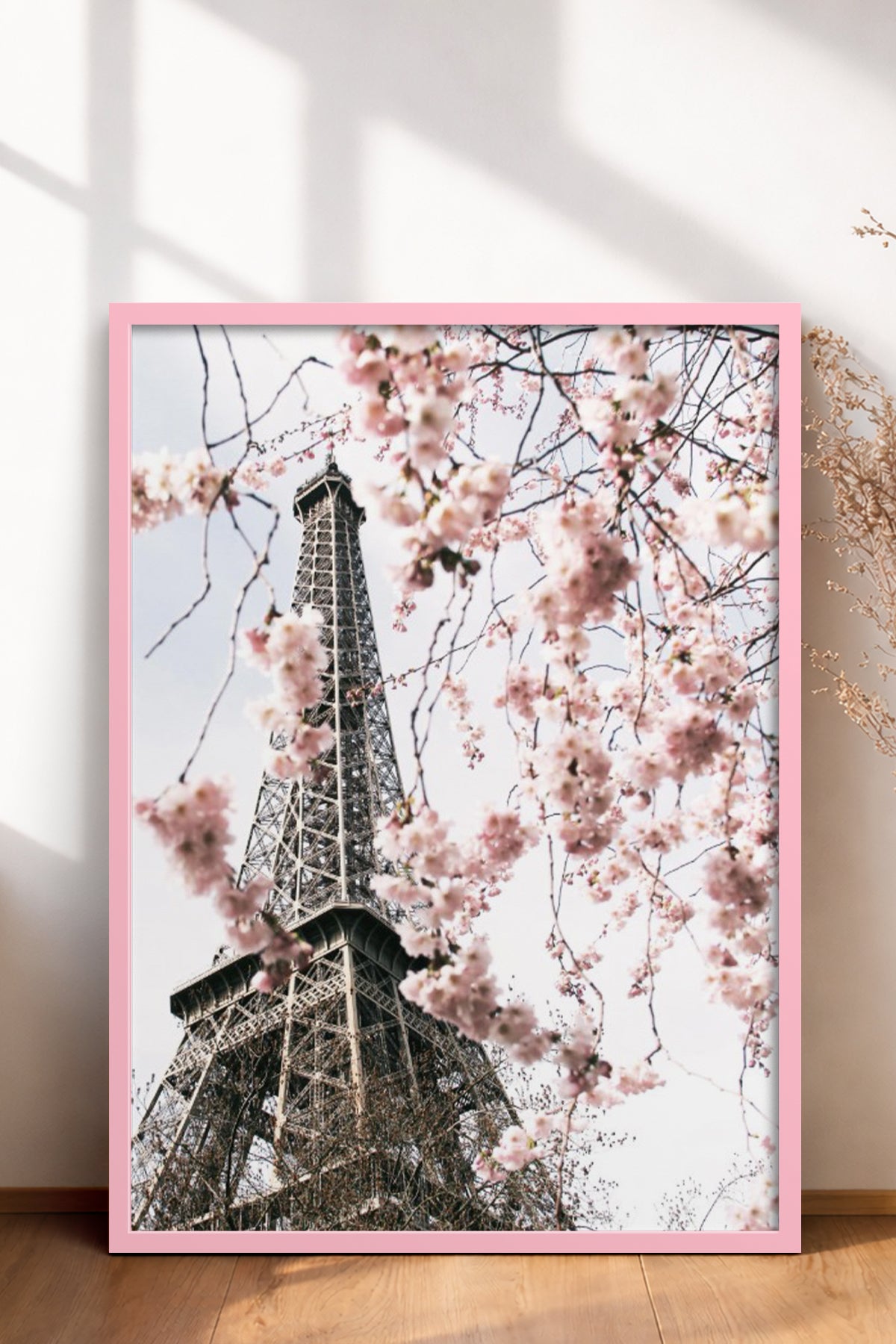 HOMEPACK Ahşap Çerçeveli Tablo Çerçeveli Poster Sanatsal Modern Duvar Dekoru BEK-8193