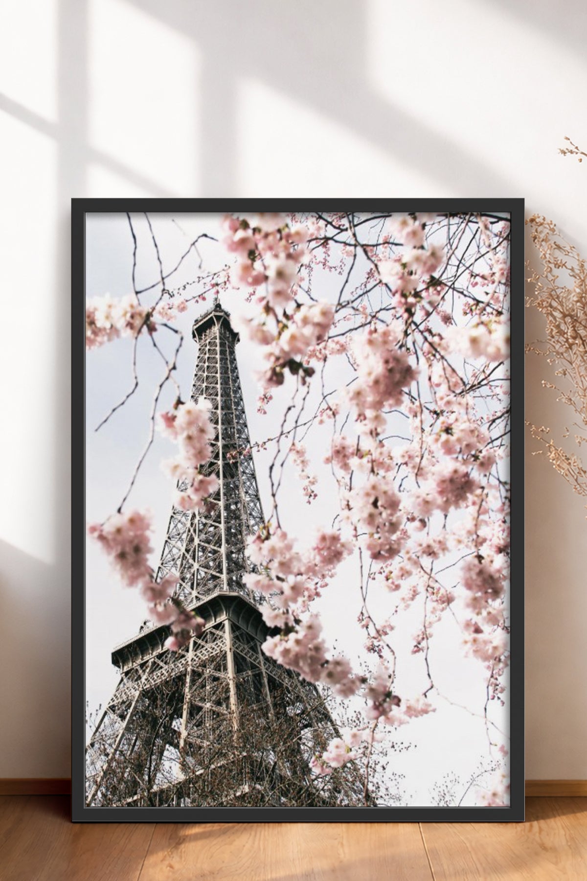 HOMEPACK Ahşap Çerçeveli Tablo Çerçeveli Poster Sanatsal Modern Duvar Dekoru BEK-8193