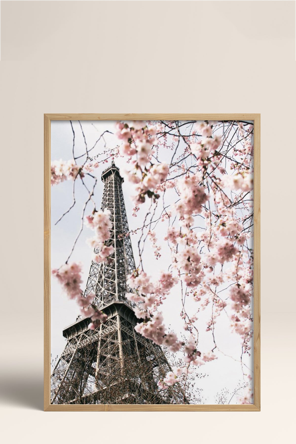 HOMEPACK Ahşap Çerçeveli Tablo Çerçeveli Poster Sanatsal Modern Duvar Dekoru BEK-8193