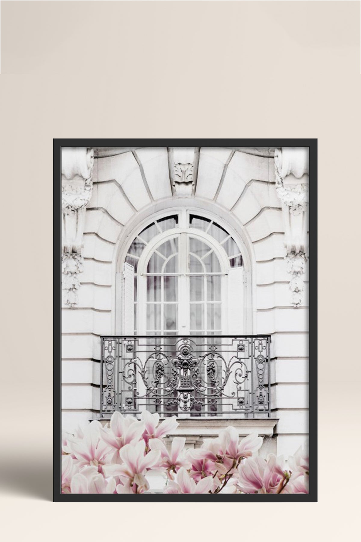 HOMEPACK Ahşap Çerçeveli Tablo Çerçeveli Poster Sanatsal Modern Duvar Dekoru BEK-8194