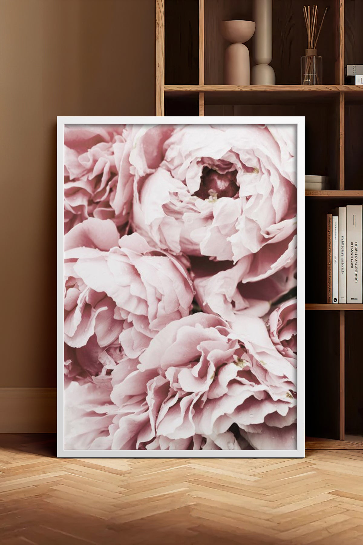 HOMEPACK Ahşap Çerçeveli Tablo Çerçeveli Poster Sanatsal Modern Duvar Dekoru BEK-8195