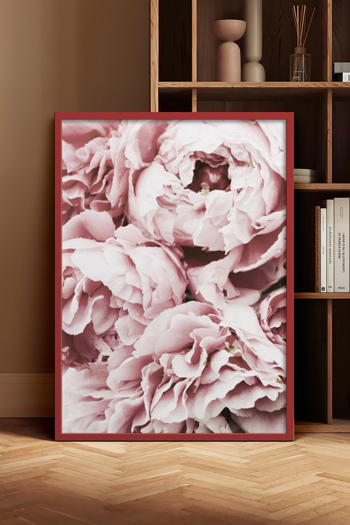 HOMEPACK Ahşap Çerçeveli Tablo Çerçeveli Poster Sanatsal Modern Duvar Dekoru BEK-8195