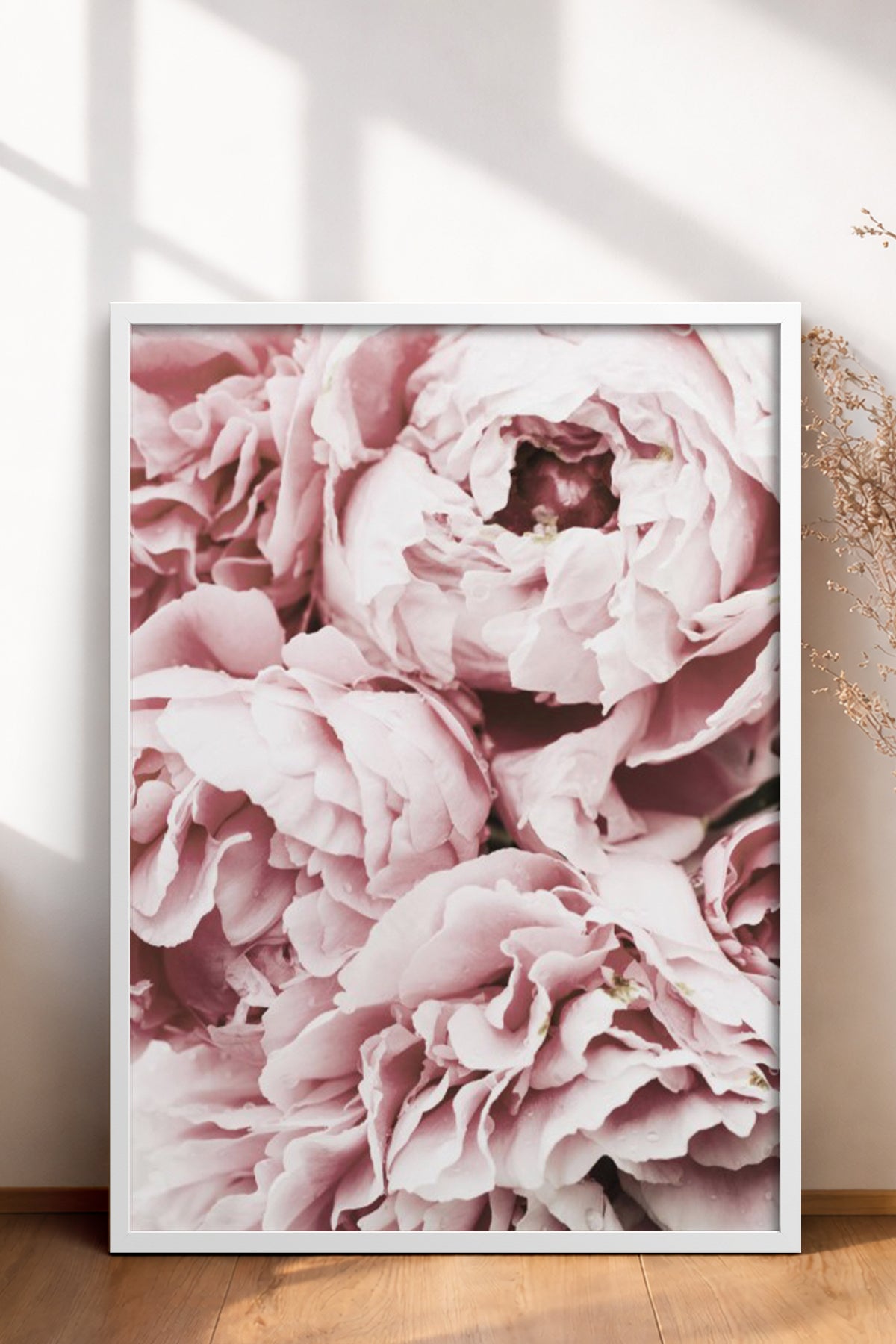 HOMEPACK Ahşap Çerçeveli Tablo Çerçeveli Poster Sanatsal Modern Duvar Dekoru BEK-8195