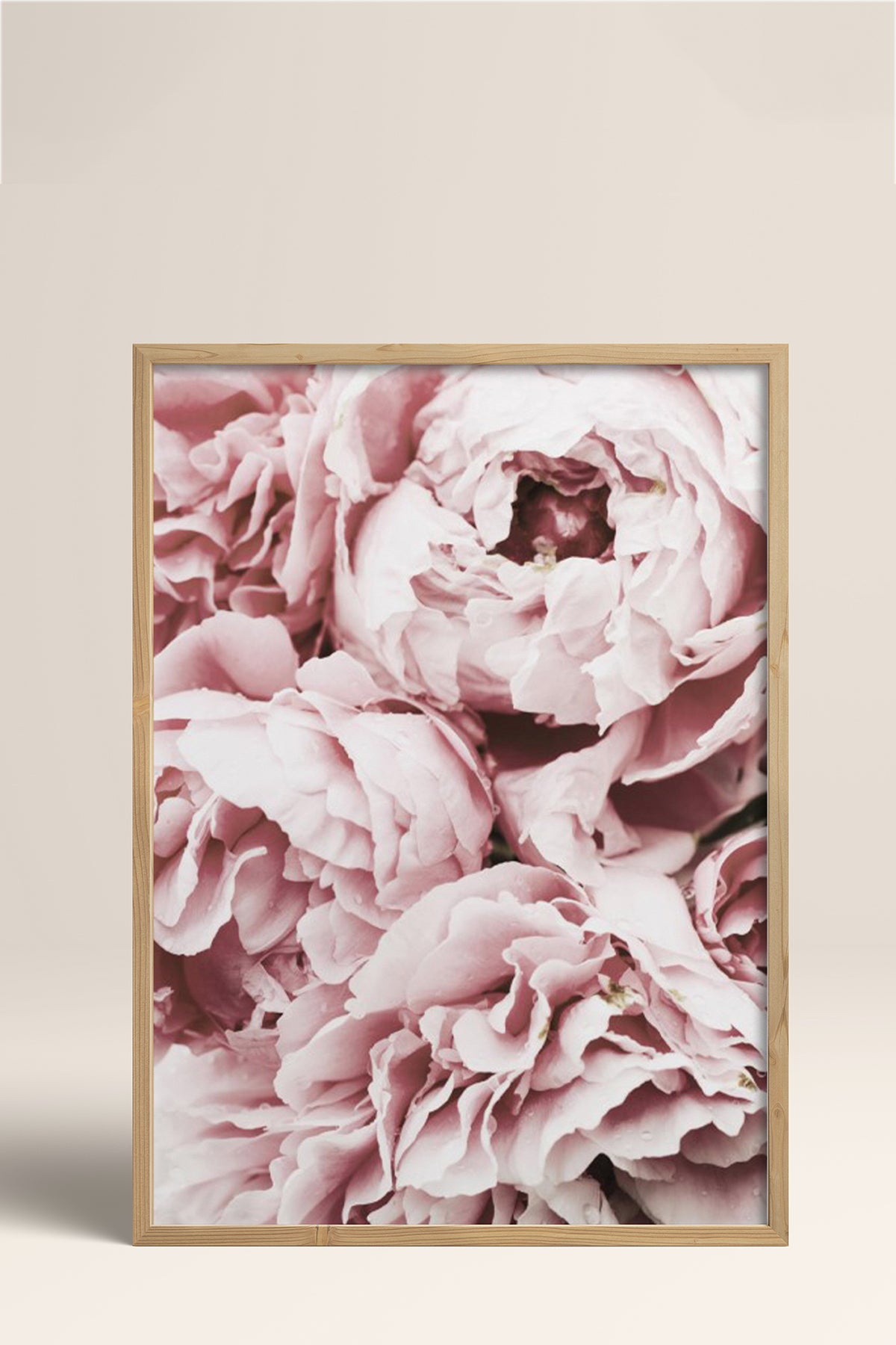 HOMEPACK Ahşap Çerçeveli Tablo Çerçeveli Poster Sanatsal Modern Duvar Dekoru BEK-8195