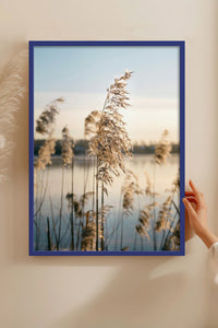 HOMEPACK Ahşap Çerçeveli Tablo Çerçeveli Poster Sanatsal Modern Duvar Dekoru BEK-8196