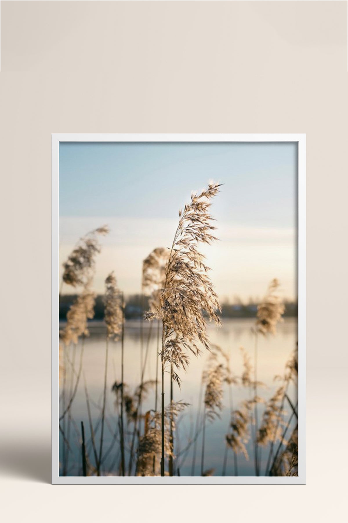 HOMEPACK Ahşap Çerçeveli Tablo Çerçeveli Poster Sanatsal Modern Duvar Dekoru BEK-8196