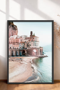 HOMEPACK Ahşap Çerçeveli Tablo Çerçeveli Poster Sanatsal Modern Duvar Dekoru BEK-8197
