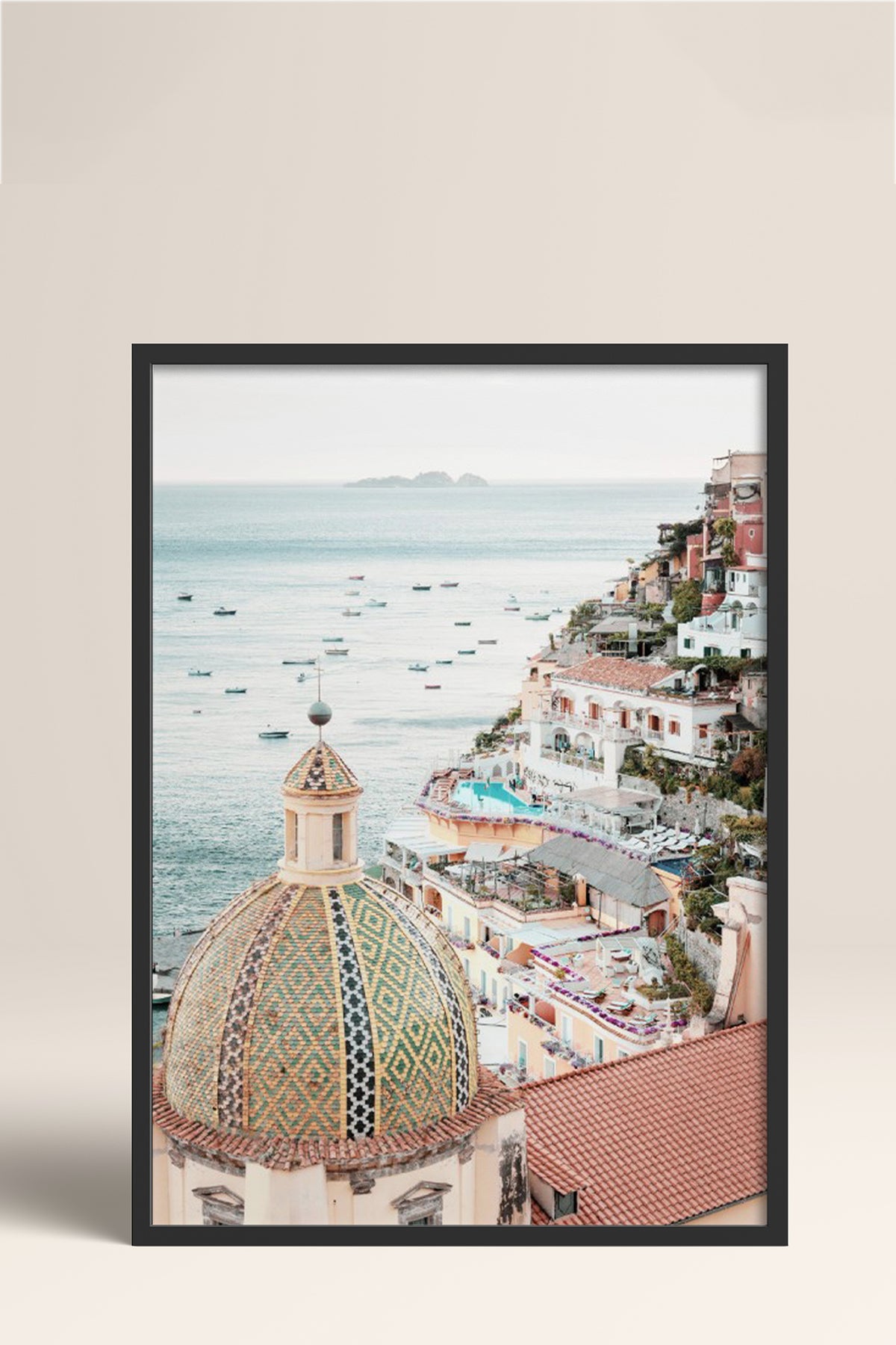 HOMEPACK Ahşap Çerçeveli Tablo Çerçeveli Poster Sanatsal Modern Duvar Dekoru BEK-8198