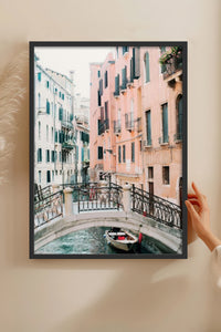 HOMEPACK Ahşap Çerçeveli Tablo Çerçeveli Poster Sanatsal Modern Duvar Dekoru BEK-8199
