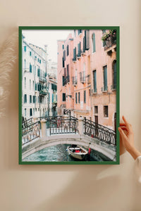 HOMEPACK Ahşap Çerçeveli Tablo Çerçeveli Poster Sanatsal Modern Duvar Dekoru BEK-8199