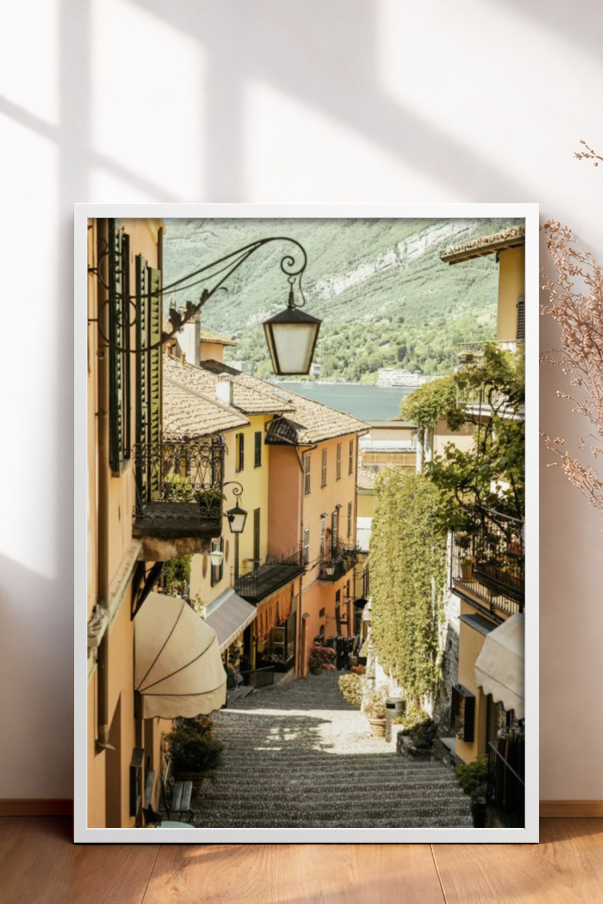 HOMEPACK Ahşap Çerçeveli Tablo Çerçeveli Poster Sanatsal Modern Duvar Dekoru BEK-8200