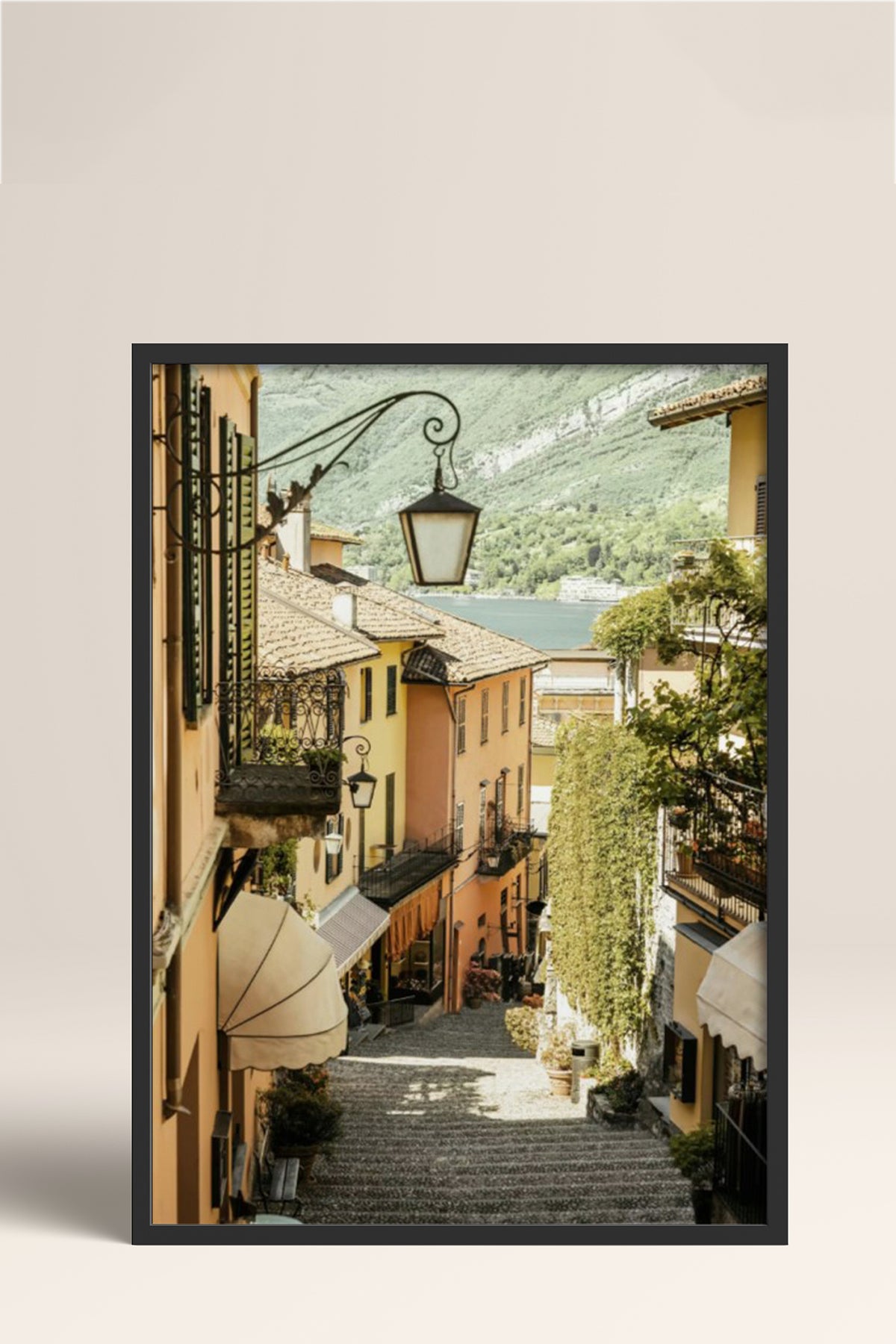 HOMEPACK Ahşap Çerçeveli Tablo Çerçeveli Poster Sanatsal Modern Duvar Dekoru BEK-8200