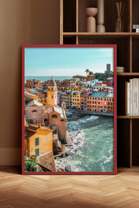 HOMEPACK Ahşap Çerçeveli Tablo Çerçeveli Poster Sanatsal Modern Duvar Dekoru BEK-8201