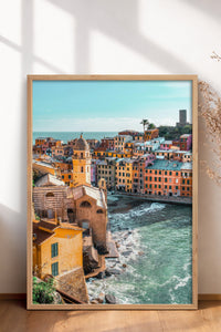 HOMEPACK Ahşap Çerçeveli Tablo Çerçeveli Poster Sanatsal Modern Duvar Dekoru BEK-8201