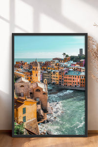 HOMEPACK Ahşap Çerçeveli Tablo Çerçeveli Poster Sanatsal Modern Duvar Dekoru BEK-8201
