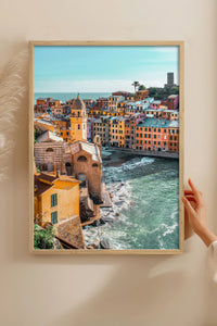 HOMEPACK Ahşap Çerçeveli Tablo Çerçeveli Poster Sanatsal Modern Duvar Dekoru BEK-8201