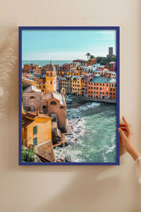 HOMEPACK Ahşap Çerçeveli Tablo Çerçeveli Poster Sanatsal Modern Duvar Dekoru BEK-8201