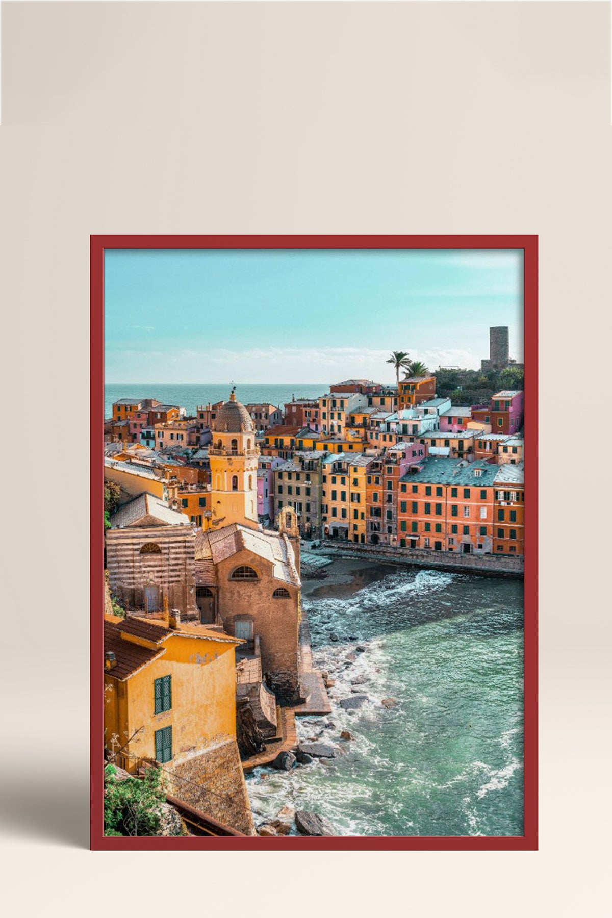 HOMEPACK Ahşap Çerçeveli Tablo Çerçeveli Poster Sanatsal Modern Duvar Dekoru BEK-8201