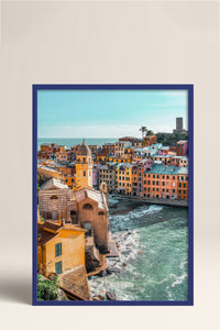 HOMEPACK Ahşap Çerçeveli Tablo Çerçeveli Poster Sanatsal Modern Duvar Dekoru BEK-8201